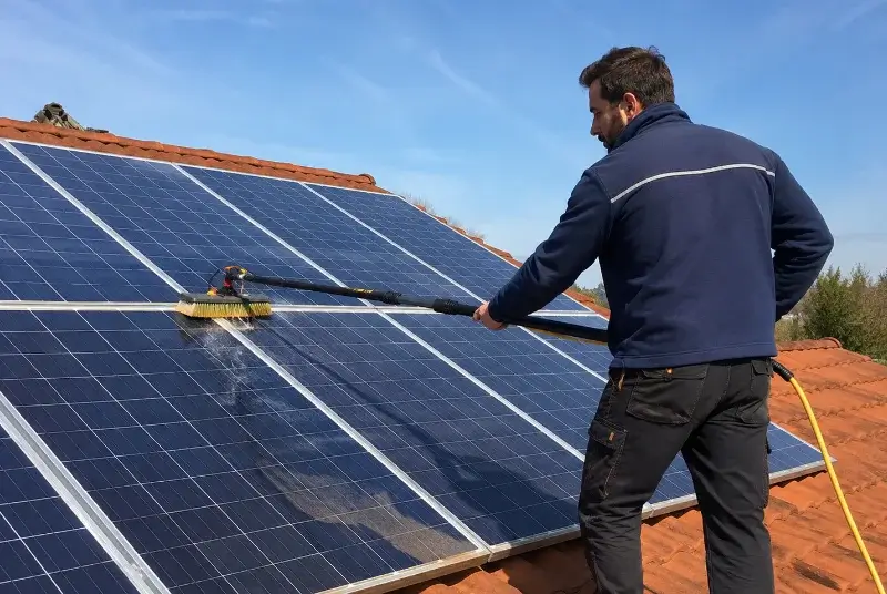 Nettoyage et entretien de panneaux solaires à Villers-Outréaux